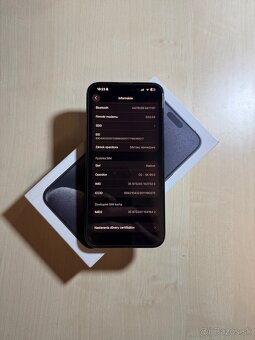iPhone 15 Pro Max 256GB Blue Titanium - 4