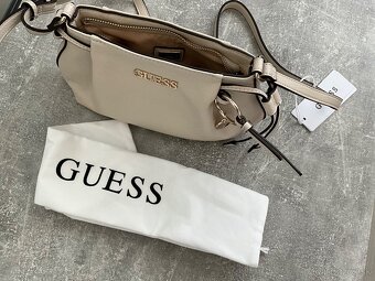Dámska béžová crossbody kabelka Guess NOVÁ - 4