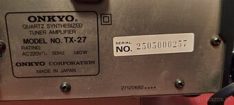 Predám vintage zostavu Onkyo - 4