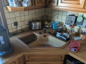 Kuchyňská linka z masivu se spotřebiči,5687 - 4