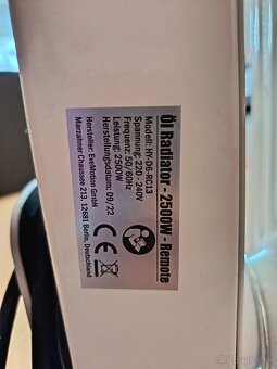 Olejový radiátor - 4