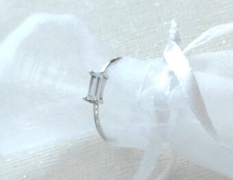 Dámsky strieborný prsteň - 4