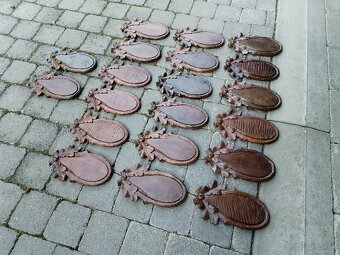 Podložky pod trofeje srncov - 4