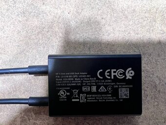 Predám redukciu HP 4.5mm and USB Dock Adapter. - 4
