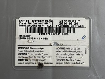 Peg pérego ISOFIX Základňa - 4