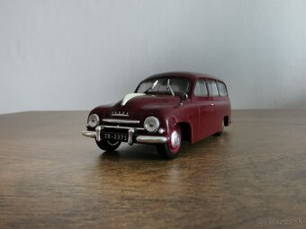 Modely Škoda 1000 MBX, 1201, 1202 - DeAgostini 1:43 - 4