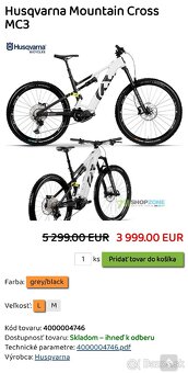 Elektrobicykel Husqvarna MC3 - 4