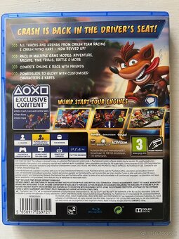 Predám hru na PS4 crash team racing - 4