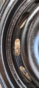 Predám 4xplechové disky z ford fiestu 4x108 r14,et37,5 J5,5 - 4