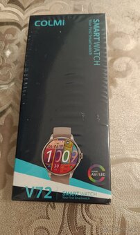 Smart hodinky Colmi V72 čierne, vodotesné IP68 - 4