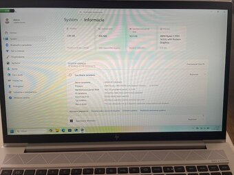 Paradny HP EliteBook 855 G8 i7 TOP STAV - 4