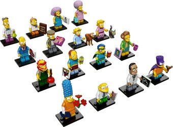 Lego The Simpsons minifigs 1+2 seria - nove - Profi Zberateľ - 4