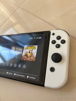 Nintendo Switch Oled + Prislušentvo a Hry - 4
