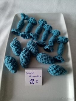 Háčkované vianočné ozdoby - 4