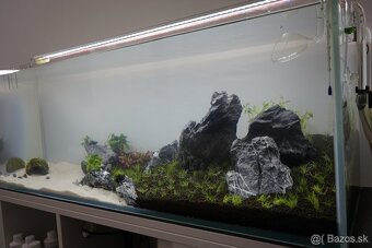 100€ - Akva 100x35x36cm, 1cm hrubé sklo - OPTIWHITE - - 4