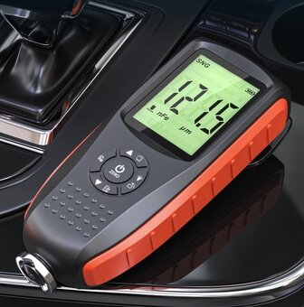 🔥 Nový kvalitný Merač hrúbky laku, Tester laku, Povlakomer - 4