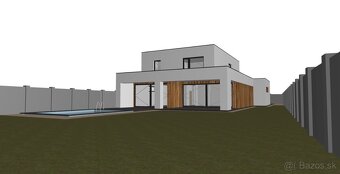 Predám rozostavaný luxusný RD v obci OPOJ - 4