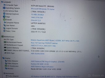 Asus TUF gaming Herny notebook - 4