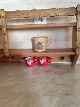 Drevená polica - 4