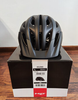 Nová cyklistická prilba MET VELENO - XC / MTB - 4
