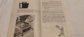 Škoda 1000 MB – příručka - návod k obsluze a údržbě Š1000 - 4