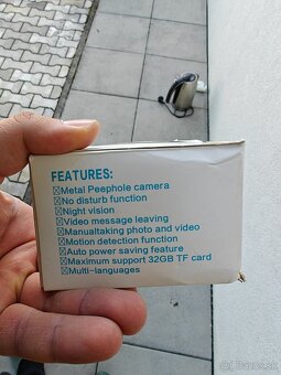 Video zvonček s digitálnym kukátkom - 4