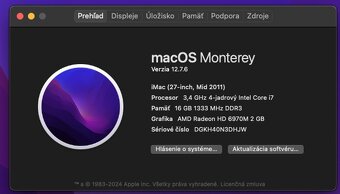 iMac 27" 2011, i7+RAM 16Gb+SSD 512Gb - 4