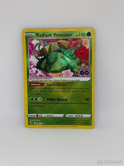 Pokémon karta Radiant Venusaur 004/078 – EX – ORIGINÁL - 4
