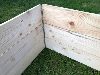 Paletové ohrádky nové 230x80cm 120x80cm vyvýšený zahon - 4