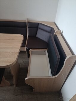 Kuchynská rohová lavica - 4