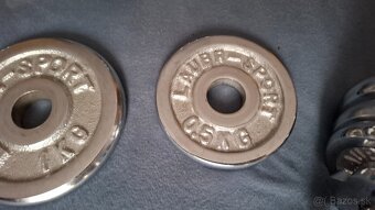 činky jednoručné 2ks 2,5-7kg - 4