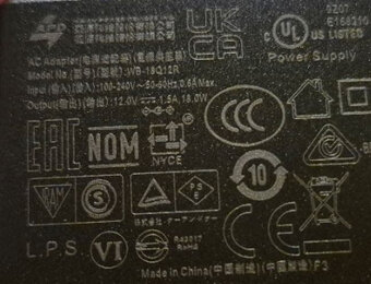 Elektrické adaptéry 12V, 1.5A, 18W - 4