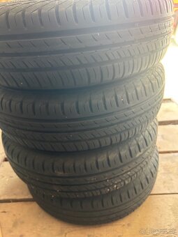 Predám plechové disky s pneu Matador - 4