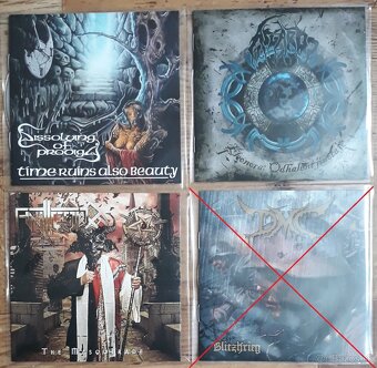 Predaj metalových CD - 4