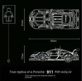 Stavebnica lego Technic Porsche 911 RSR - 4
