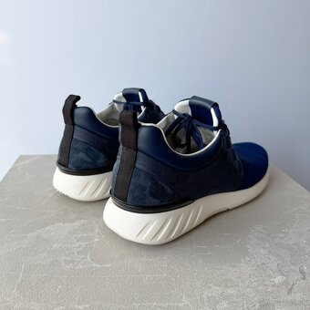Originál LOUIS VUITTON pánske modré navy tenisky topánky - 4