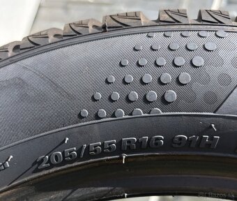 Zimné pneumatiky 205/55 R16 - ako nové - 4