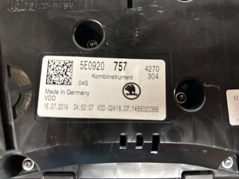 skoda octavia 3 RS budiky VDO - 4