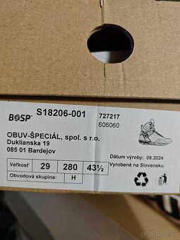 Taktická obuv BOSP Taras MID - veľ. 43,5 - 4