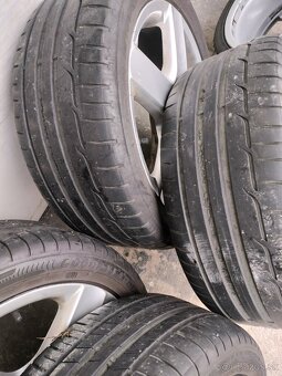 4ks alu disky orig. Vw 5x112 R17 pneu 225/45 R17 4mm - 4