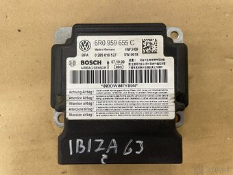 seat ibiza bcm budiky rj motorček pačky zamok pedal abs - 4