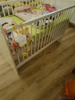 Detska postielka +matrac +prikrývka a vankúš - 4