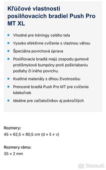 Push Pro MT Posilovacie bradlá 2021 - 4