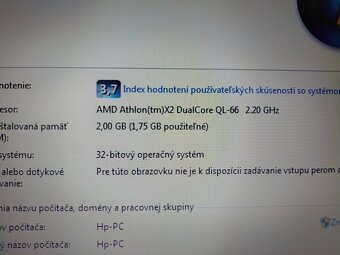 predám notebook HP COMPAQ 615 , Windows 7. - 4