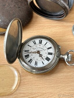 Staré hodinky Swiss Poljot, obal Omega, Ruhla - 4