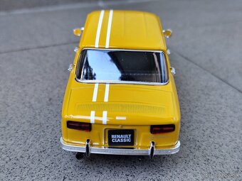 Predám 17 cm KOVOVÝ, NOVÝ model auta - Renault 8 Gordini v m - 4