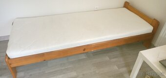 Drevená posteľ + Rosty + Matrac 200x80 - Kontakt e-mailom - 4