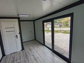 Záhradny domček Mobilný kontajner 6m x 3m s WC - 4