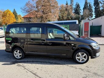► VW CADDY MAXI 1,6 TDI - 75 kW, 7 MÍST, PARK. SENZORY ◄ - 4