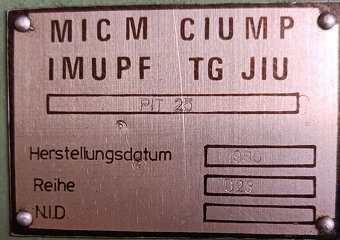 lis ohrňovací PIT 25 - 4